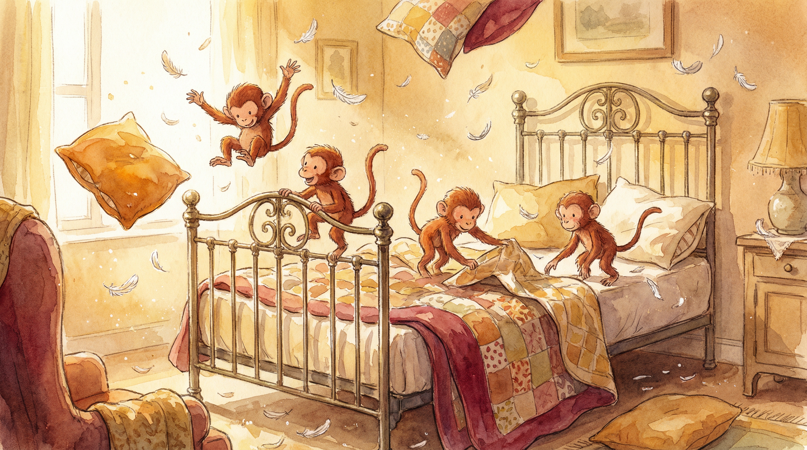 Five Little Monkeys Jumping on the Bed
