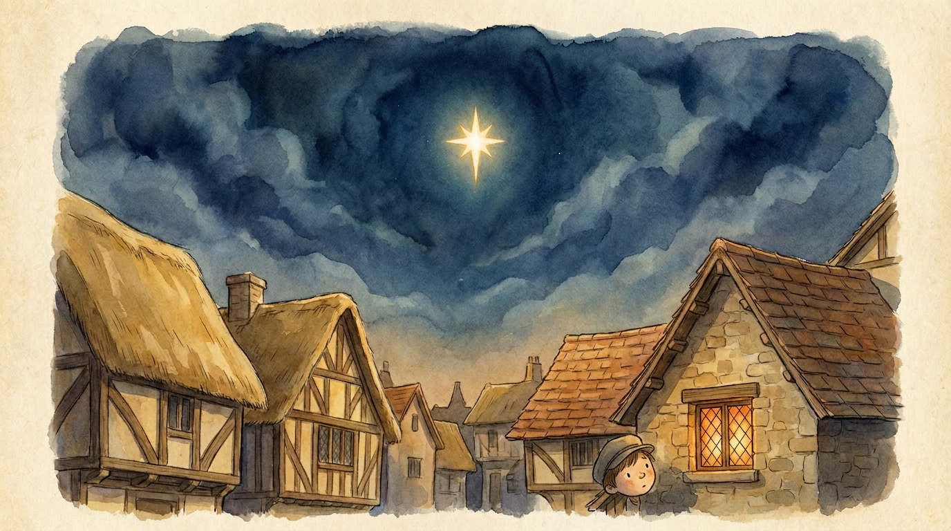 Illustration for Twinkle Twinkle Little Star